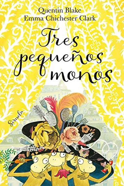 Capa de Three little monkeys