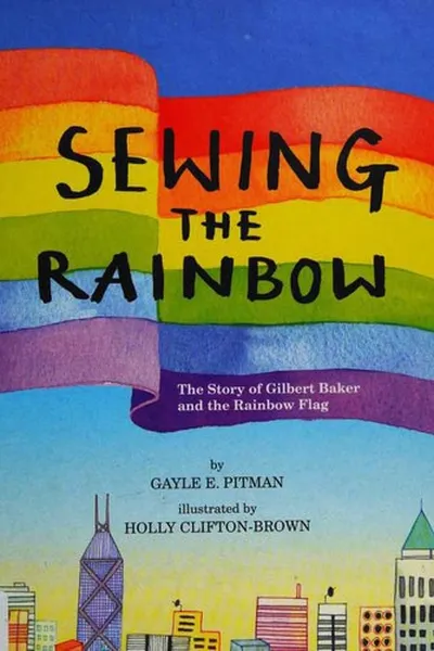 Capa de Sewing the rainbow