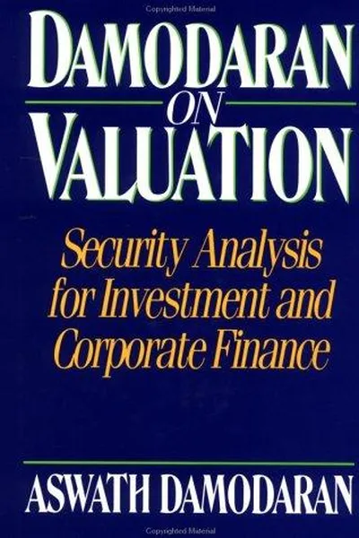 Cover of Damodaran on valuation