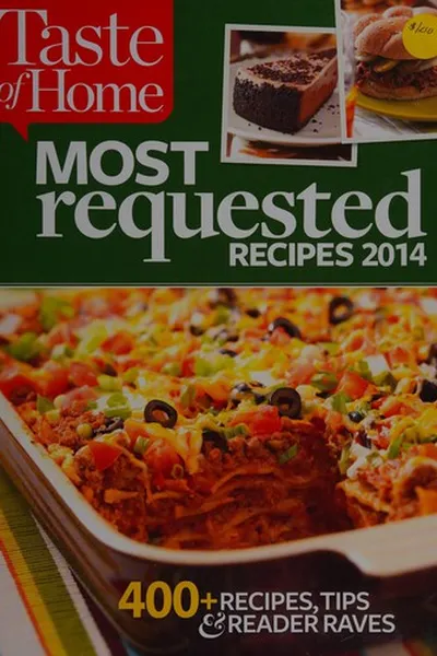 Capa de Most requested recipes 2014