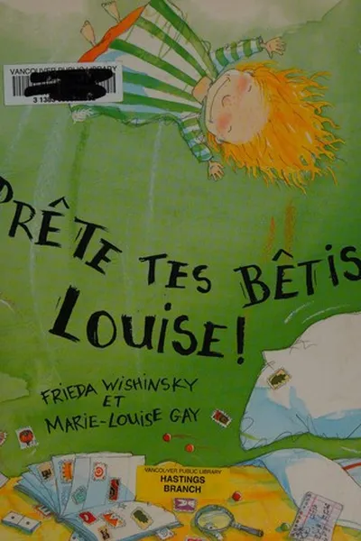 Capa de Arrête tes bêtises, Louise!