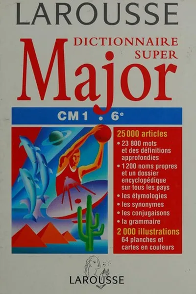 Capa de Dictionnaire super major