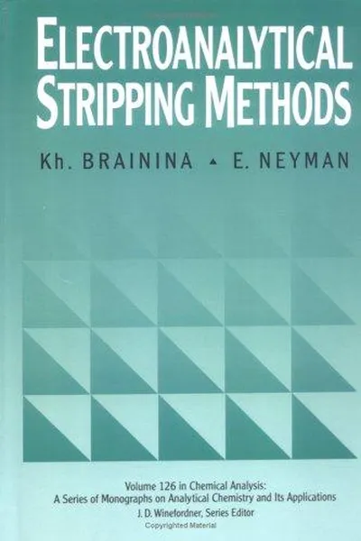 Capa de Electroanalytical stripping methods
