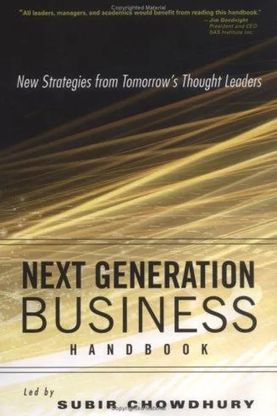 Capa de Next generation business handbook