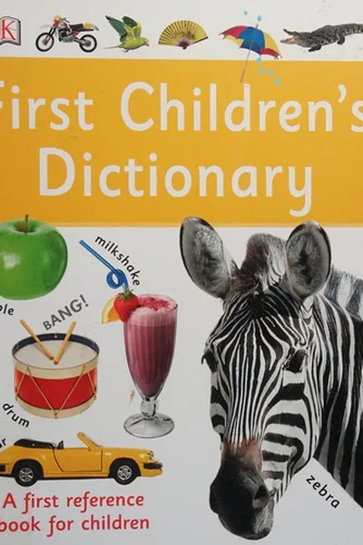 Capa de First children's dictionary