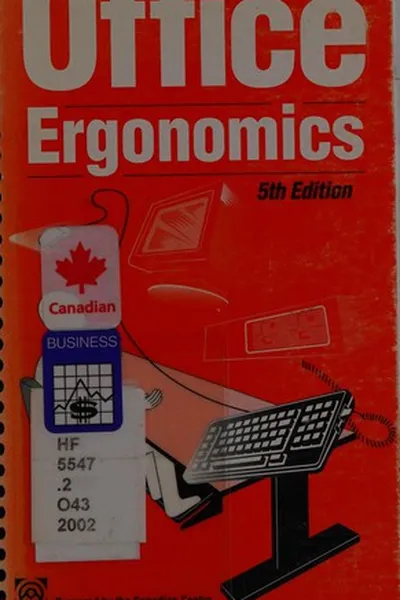 Capa de Office ergonomics safety guide