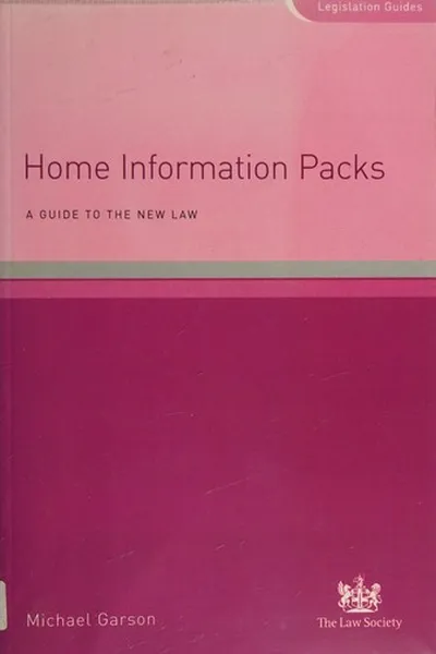 Capa de Home information packs