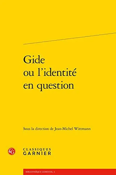 Capa de Gide ou l'identité en question