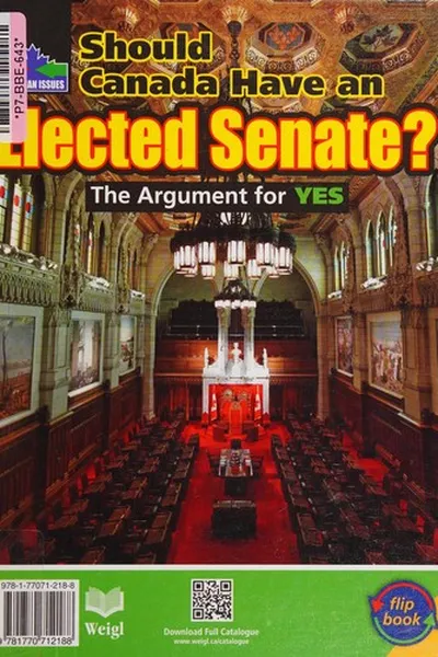 Capa de Should Canada have an elected Senate?