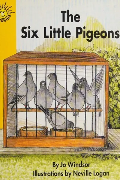 Capa de The six little pigeons