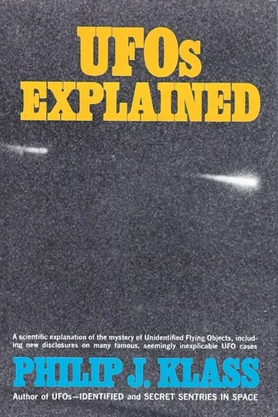 Cover of UFOs explained