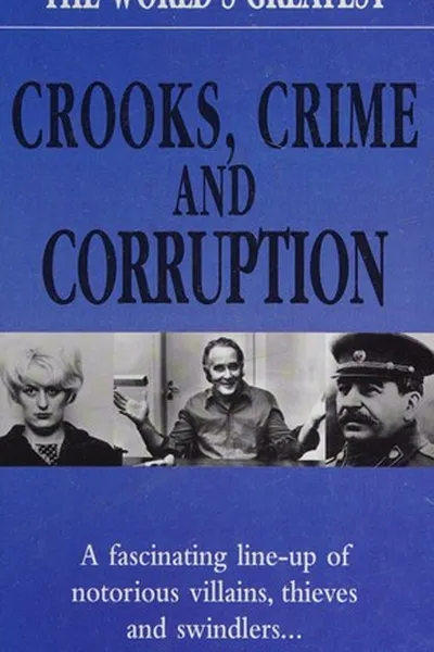 Capa de Crooks, crime and corruption