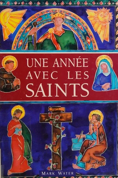 Capa de Une année avec les saints