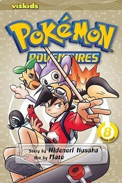 Capa de Pokémon Adventures, Volume 8