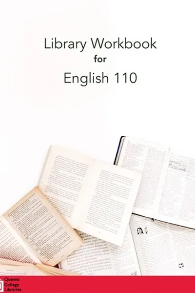 Capa de Library Workbook for English 110