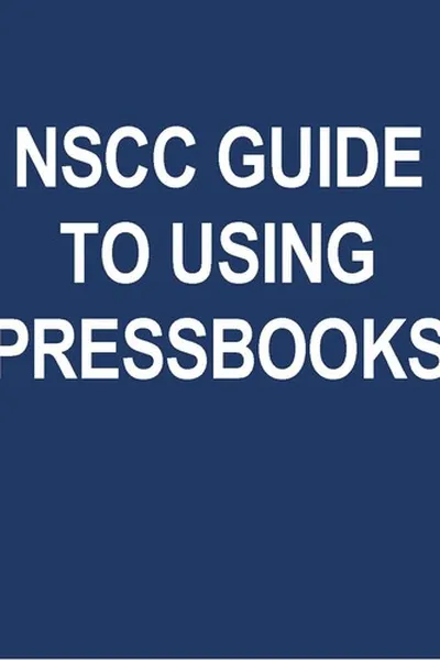 Capa de NSCC Guide to Using PressbooksEDU