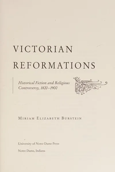 Capa de Victorian Reformations