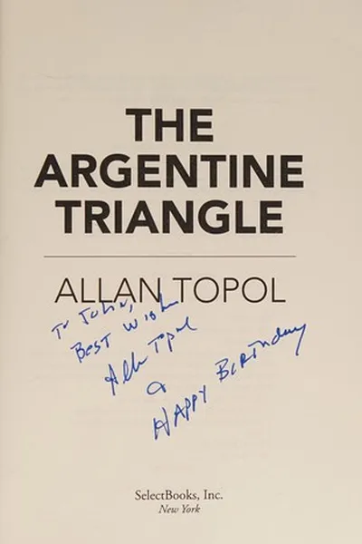 Capa de The Argentine triangle