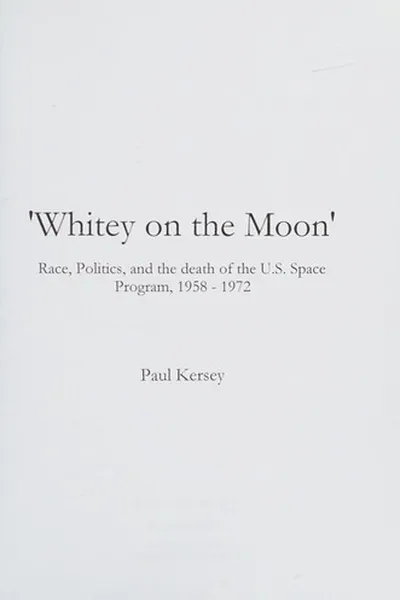 Capa de Whitey on the moon