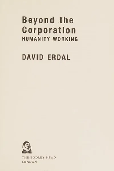 Capa de Beyond the corporation