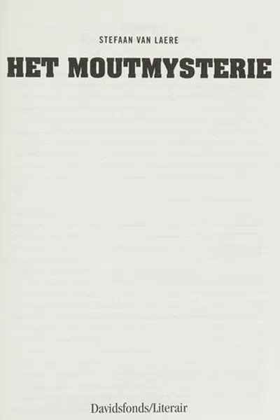 Capa de Het moutmysterie