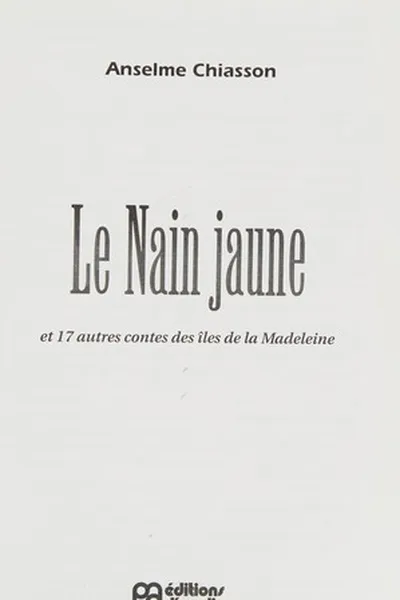 Capa de Le nain jaune