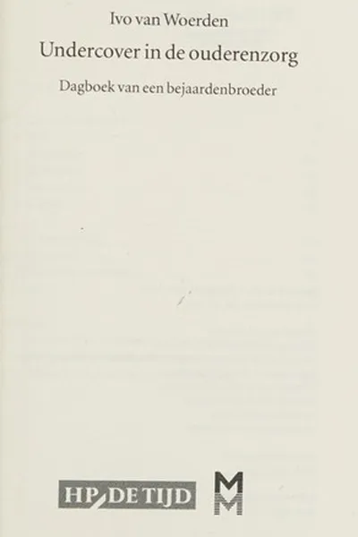 Capa de Undercover in de ouderenzorg