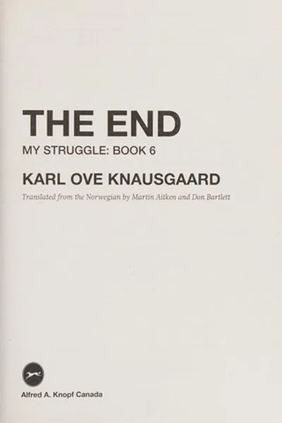 Capa de The end