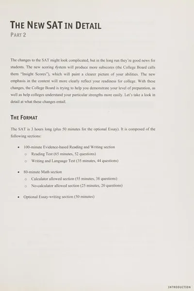 Capa de New SAT guide