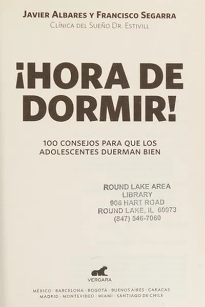 Capa de ¡Hora de dormir!