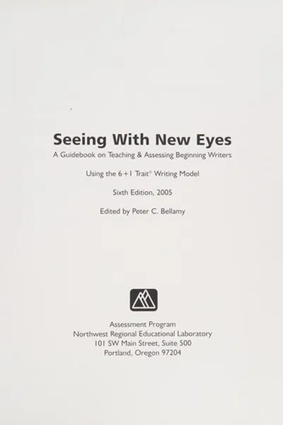 Capa de Seeing with new eyes