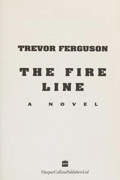 Capa de The fire line
