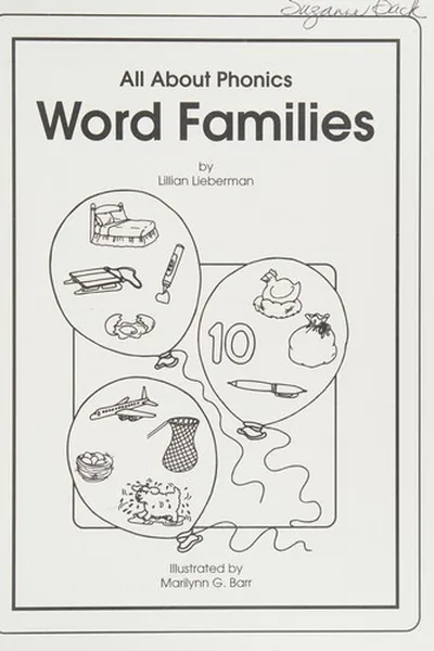 Capa de Word families