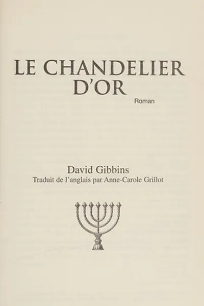 Capa de Le chandelier d'or