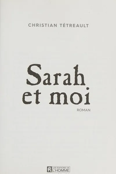 Capa de Sarah et moi