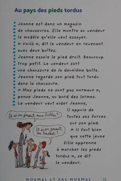 Capa de Normal et pas normal