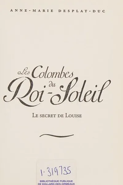 Capa de Le secret de Louise
