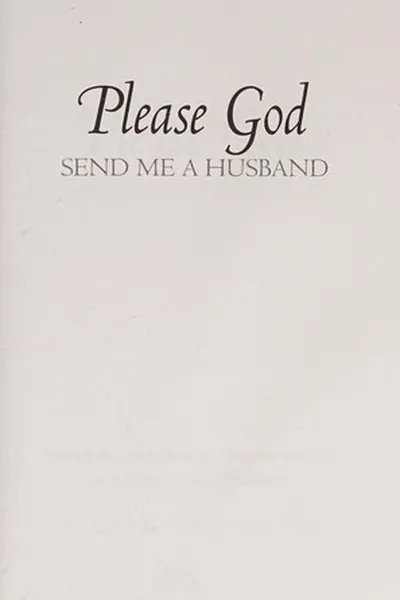 Capa de Please God, send me a husband