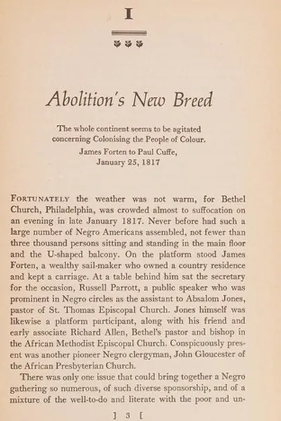 Capa de Black Abolitionists