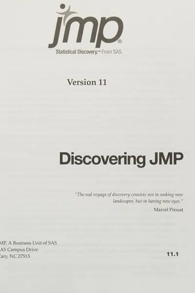 Capa de Discovering JMP 11