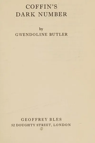 Capa de Coffin's Dark Number