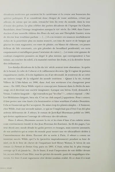 Capa de Divinement décadent