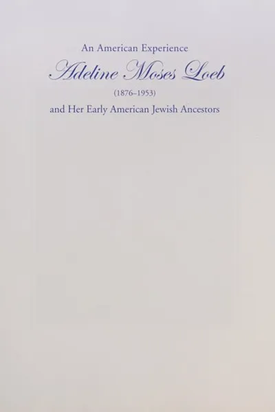 Capa de An American experience