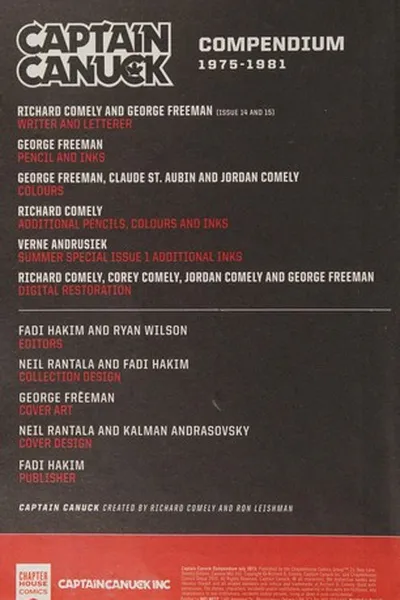 Capa de Captain Canuck