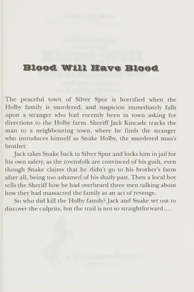 Capa de Blood will have blood