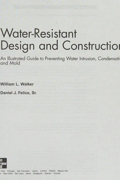 Capa de Water-resistant design and construction