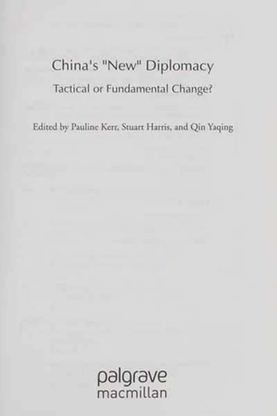 Capa de China's 'new' diplomacy