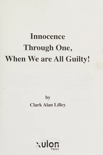 Capa de Innocence through one, when we are all guilty