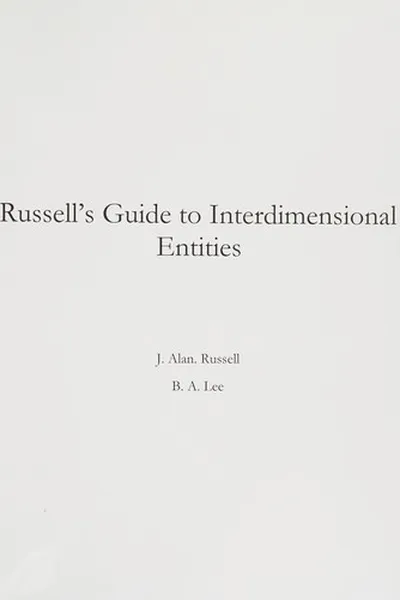 Capa de Russell's Guide to interdimensional entities