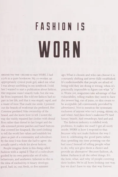 Capa de The Worn archive